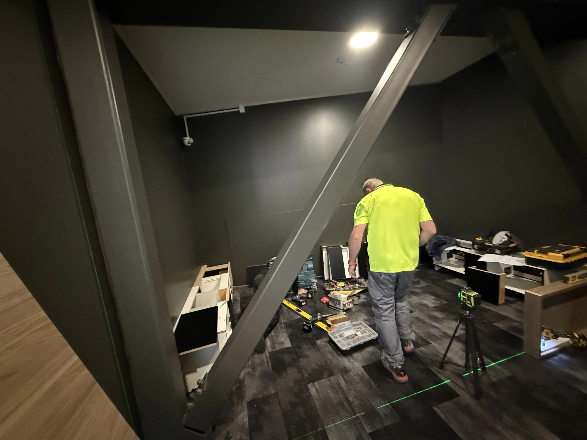 During stage transformation view before final sign-off